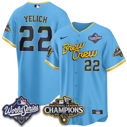 MIL 2026 NL Champions Vapor Jersey - Stitched
