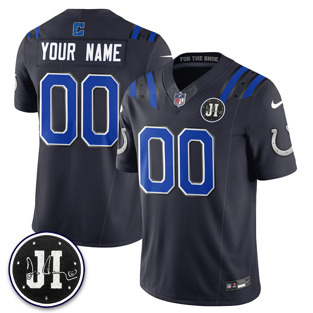 Indianapolis Colts 2026 Rivalries Vapor Custom Jersey - Stitched
