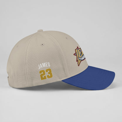 Philadelphia 76ers LeBron James #23 Baseball Cap - Embroidered