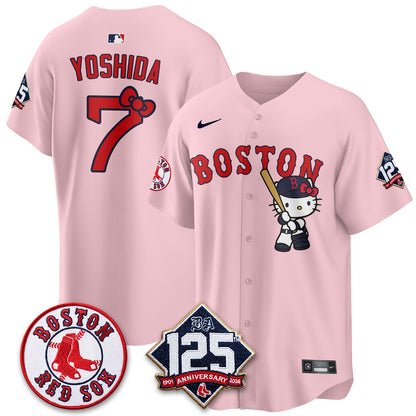 Boston Red Sox x Meow KT Vapor Limited Jersey - Stitched