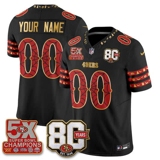 SF Spooky Edition Vapor Custom Jersey - Stitched