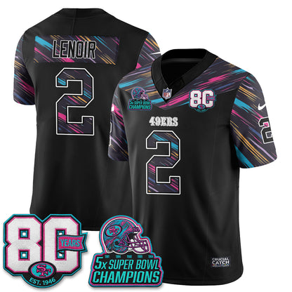SF Intercept Cancer 2026 Edition Jersey - Stitched