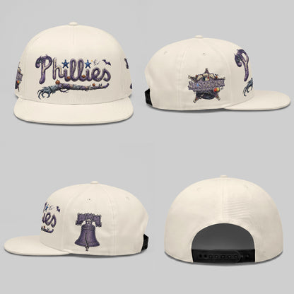 Philadelphia Phillies Nightmare Snapback Cap - Printed