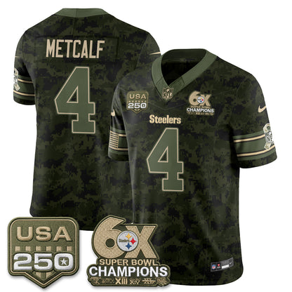PIT 2026 Salute to Service Edition Vapor Jersey - Stitched