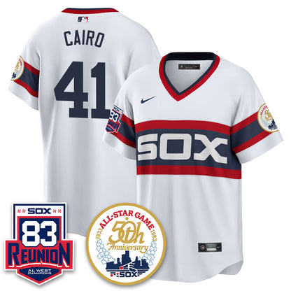 Chicago White Sox Reunion All West Champions Vapor Jersey - Stitched