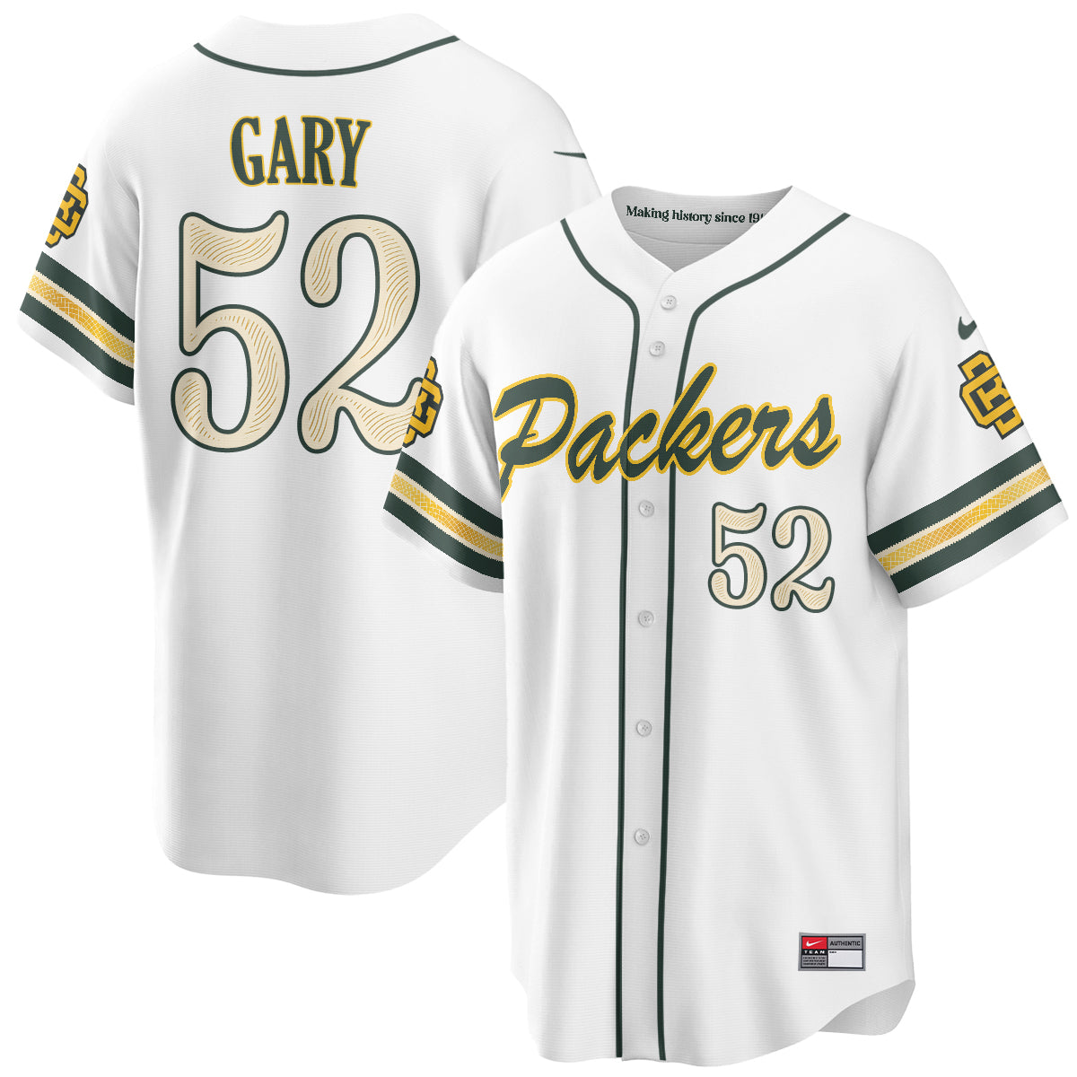 GB 2026 Rivalries Baseball Vapor Jersey - Stitched