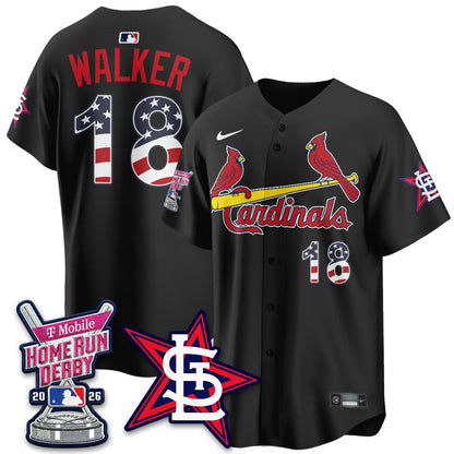 St. Louis Cardinals 2026 Home Run Derby Champion Jersey - All Stitched