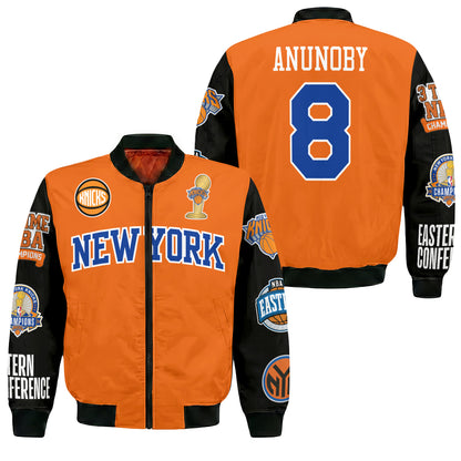New York Knicks 2026 NBA Finals Champions Limited Edition Bomber Jacket - Printed