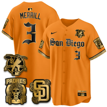 SD 2026 City Connect x Tony Gwynn Patch Vapor Premier Limited Jersey - All Stitched - V2