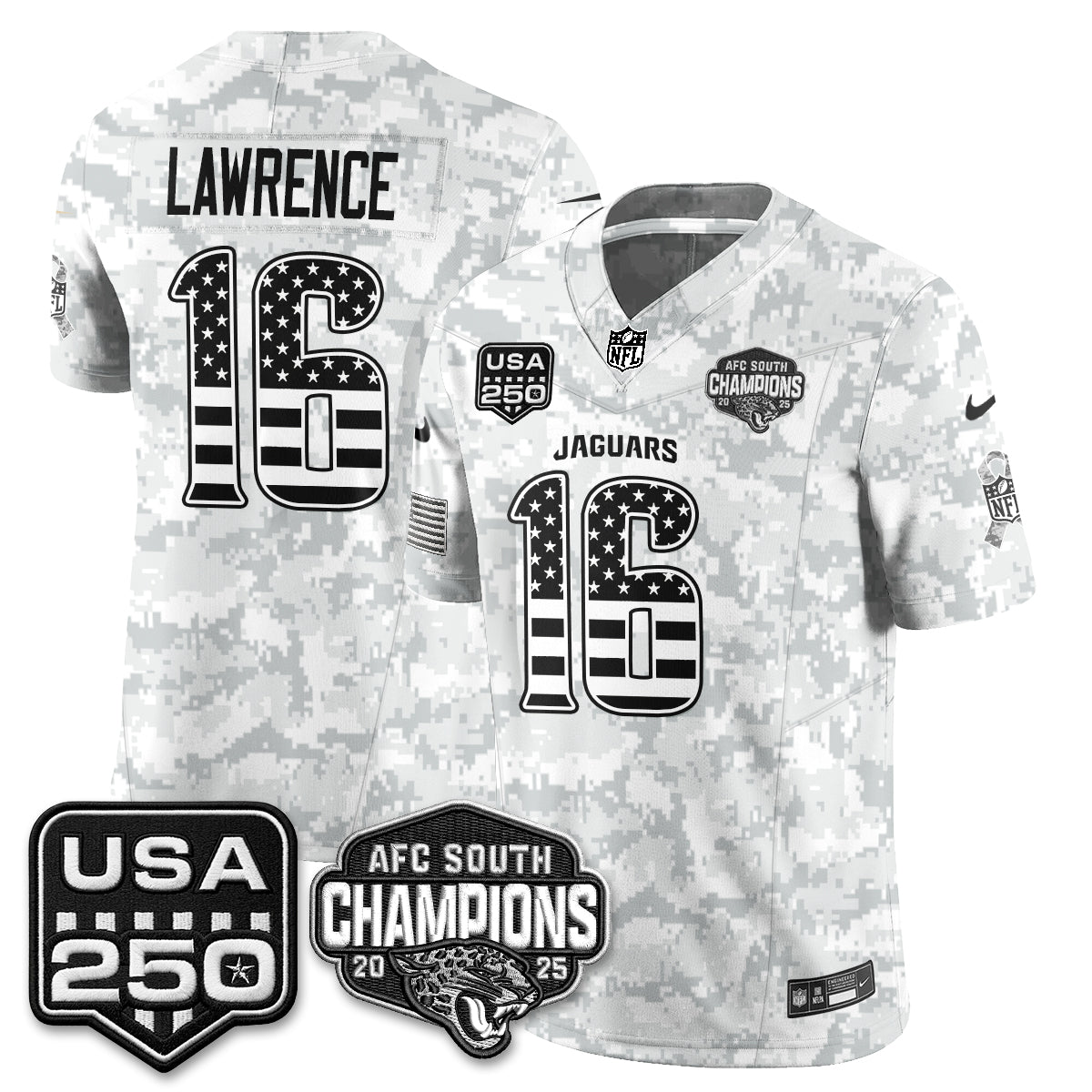 JAX 2026 Salute to Service Vapor Jersey - Stitched