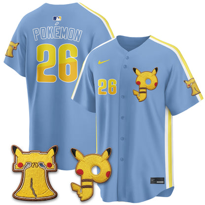 Philadelphia Phillies x PKM Edition Vapor Limited Jersey - Stitched
