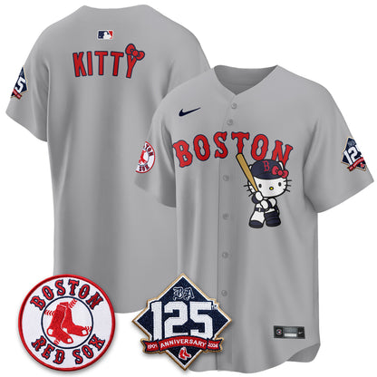 Boston Red Sox x Meow KT Vapor Limited Jersey - Stitched