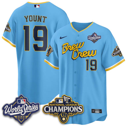 MIL 2026 NL Champions Vapor Jersey - Stitched