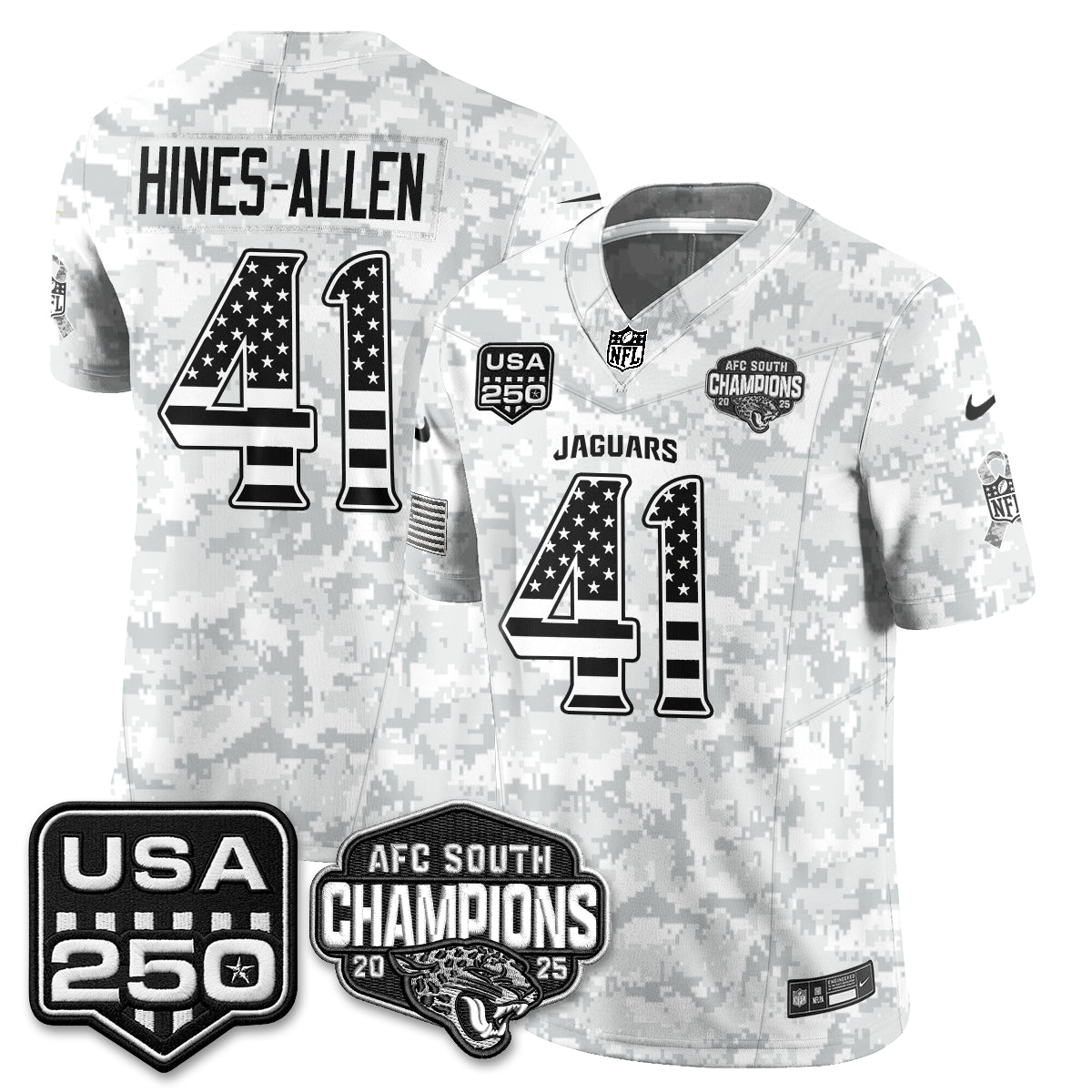 JAX 2026 Salute to Service Vapor Jersey - Stitched