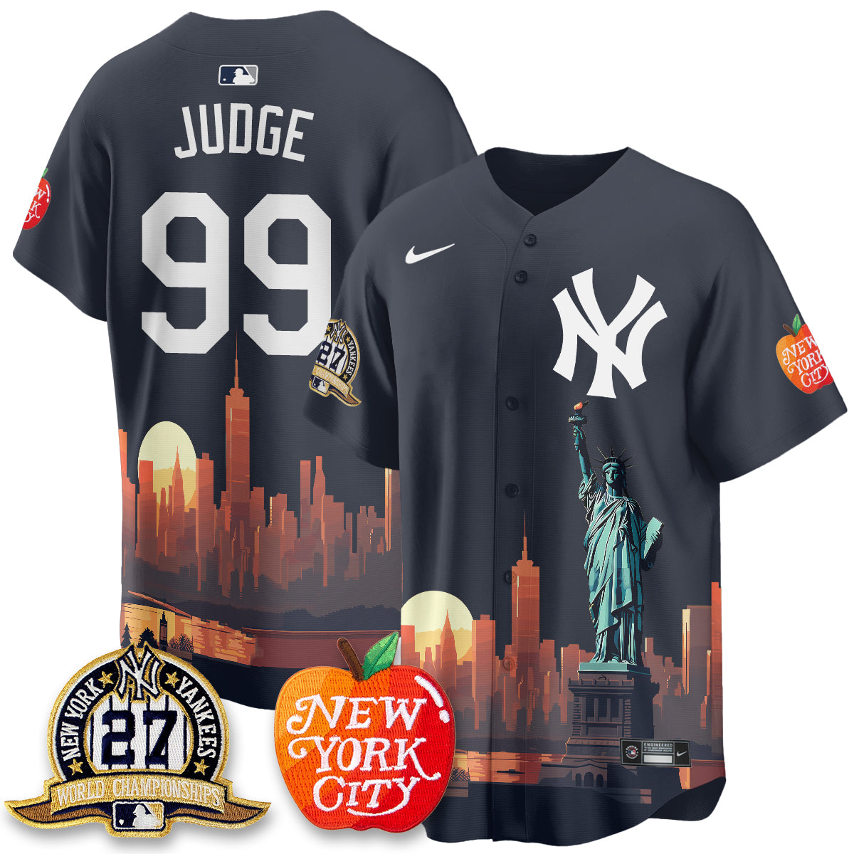 New York Yankees City Edition Vapor Jersey - Stitched