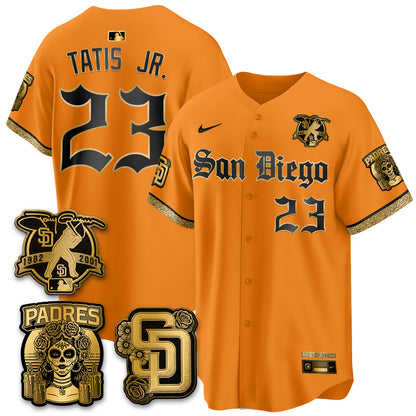 SD 2026 City Connect x Tony Gwynn Patch Vapor Premier Limited Jersey - All Stitched - V2