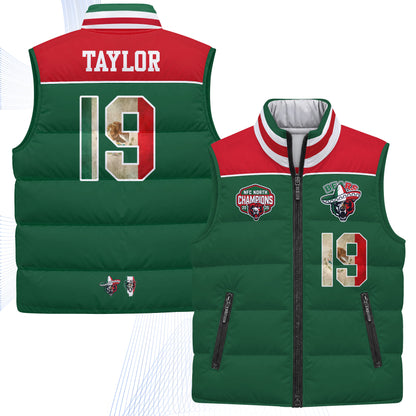 CHI Mexico Style Puffer Vest - Printed V2
