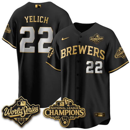 MIL 2026 NL Champions Vapor Jersey - Stitched
