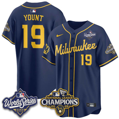 MIL 2026 NL Champions Vapor Jersey - Stitched