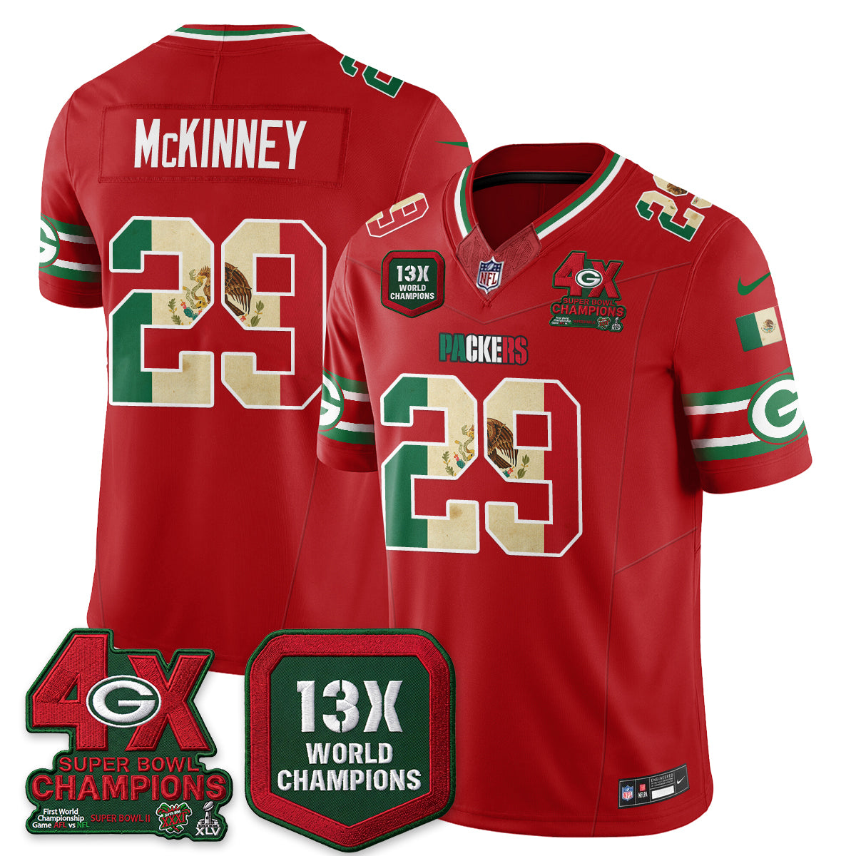 GB Mexico Edition Vapor Jersey - Stitched