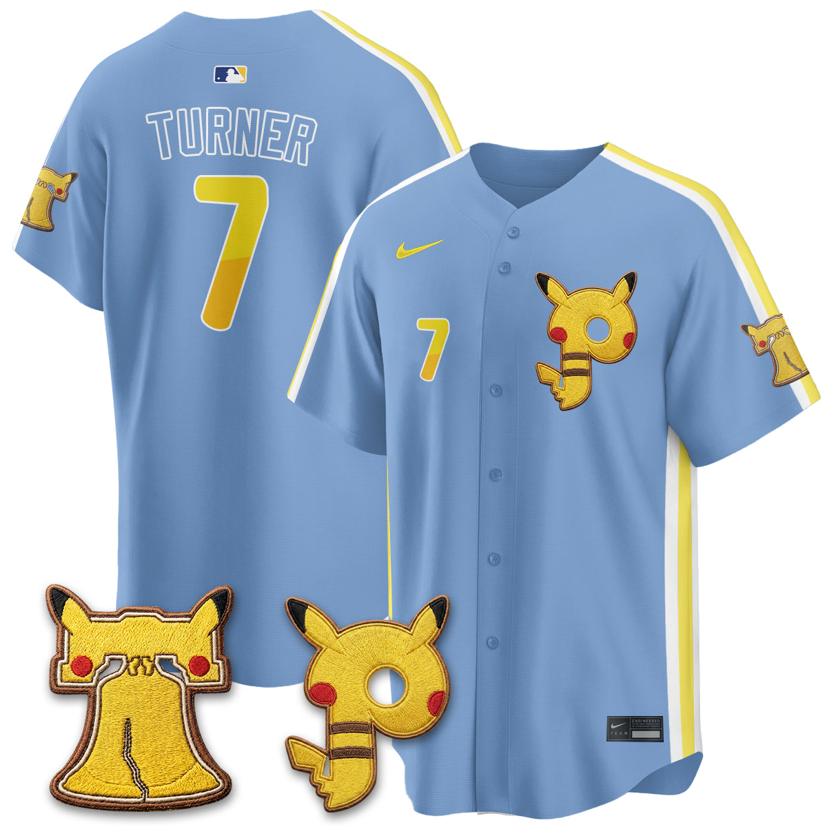 Philadelphia Phillies x PKM Edition Vapor Limited Jersey - Stitched