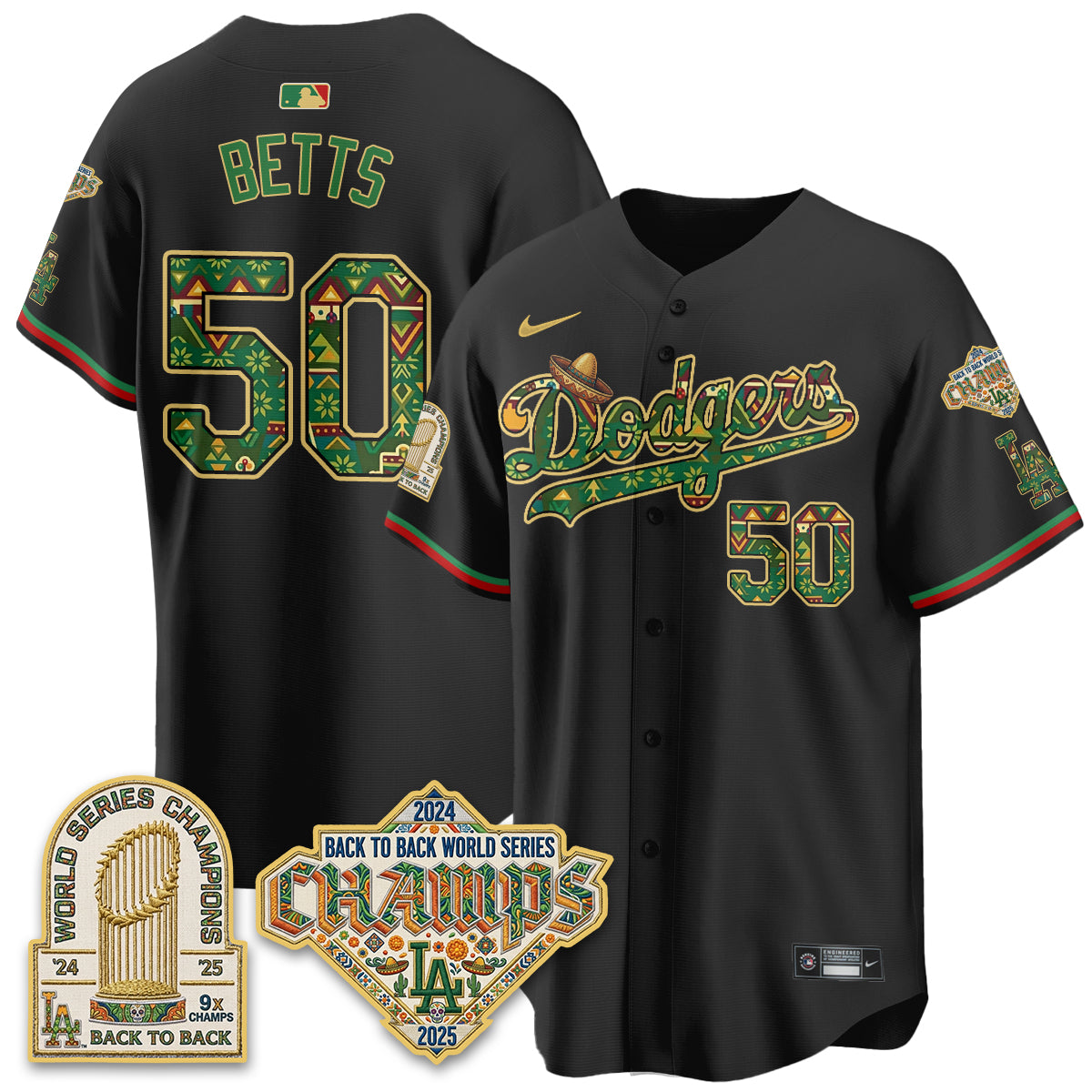 LAD x Mexican Heritage 2026 Limited Vapor Jersey - All Stitched