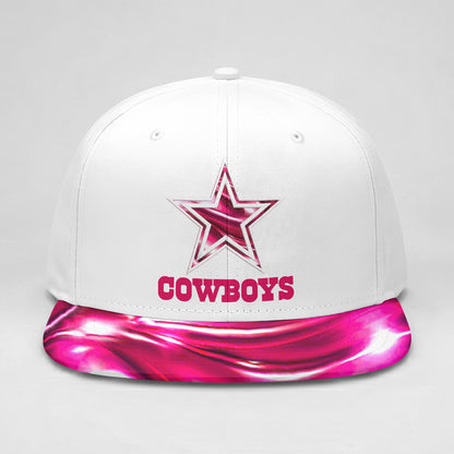 Dallas Cowboys Breast Cancer Awareness Edition Snapback Cap - Printed