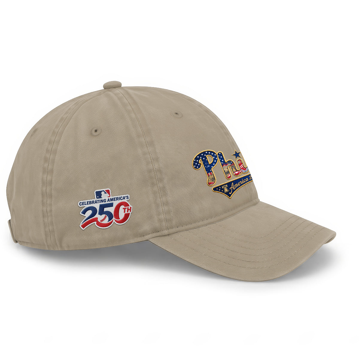 PHI 2026 Independence Day Wash Hat V2- Embroidered