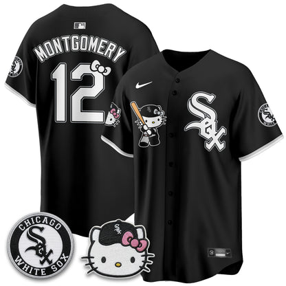 Chicago White Sox x Meow KT Vapor Jersey - Stitched