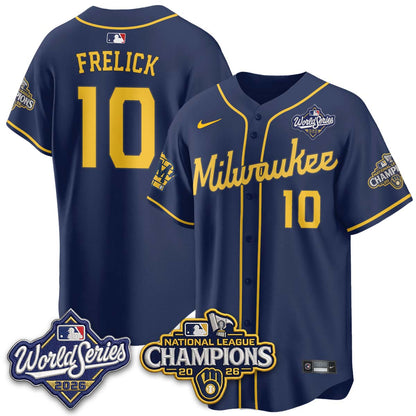 MIL 2026 NL Champions Vapor Jersey - Stitched