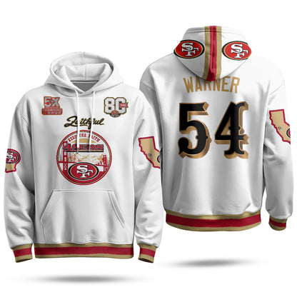 San Francisco 49ers Faithful to The Bay Hoodie - Stitched