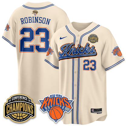 New York Knicks 2026 NBA Finals Vapor City Edition Jersey V2- Stitched