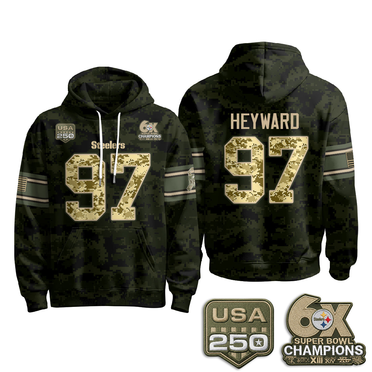 PIT 2026 Salute To Service Edition Pullover Hoodie - Printed