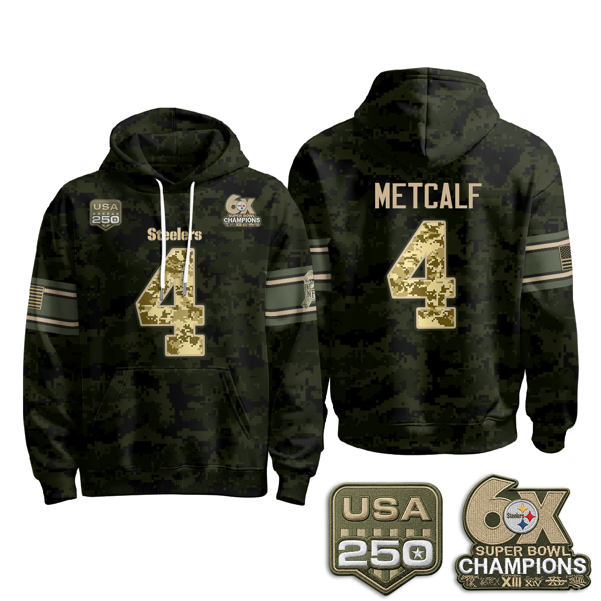 PIT 2026 Salute To Service Edition Pullover Hoodie - Printed