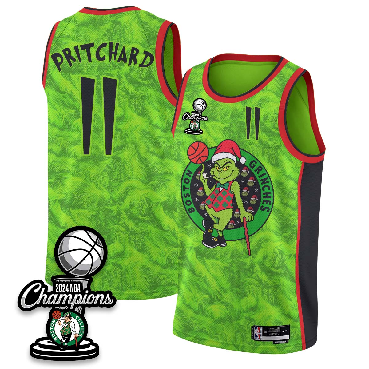 BOS 2026 Xmas Game Night Vapor Jersey - Printed
