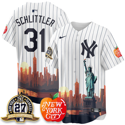 New York Yankees City Edition Vapor Jersey - Stitched
