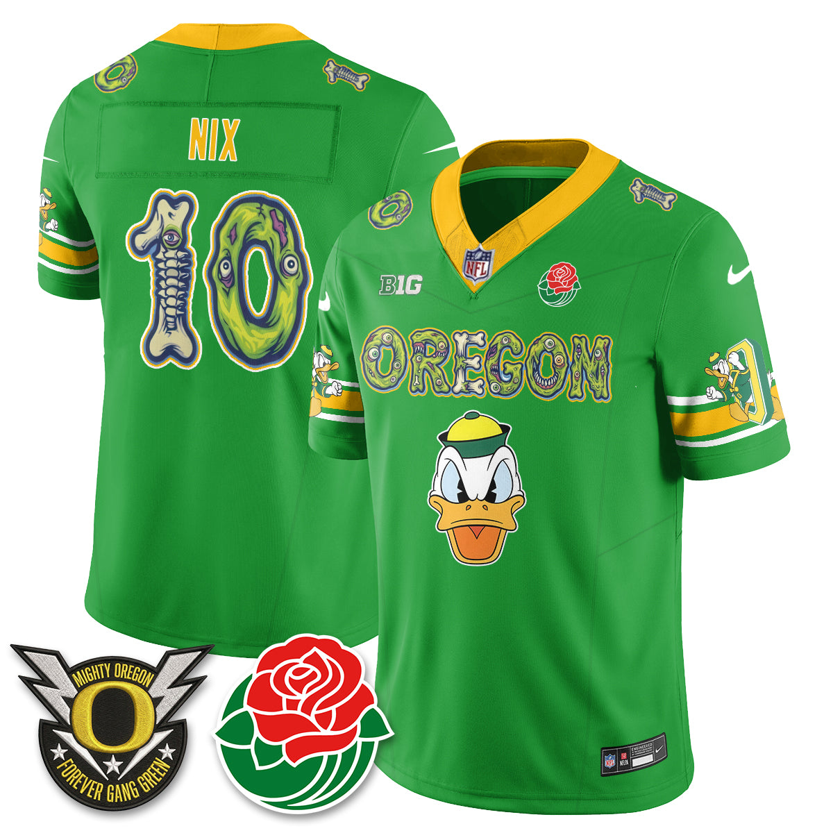 ORE Zombie Halloween Vapor Limited Jersey - Stitched