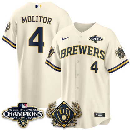 MIL 2026 NL Division Champs Vapor Jersey - Stitched