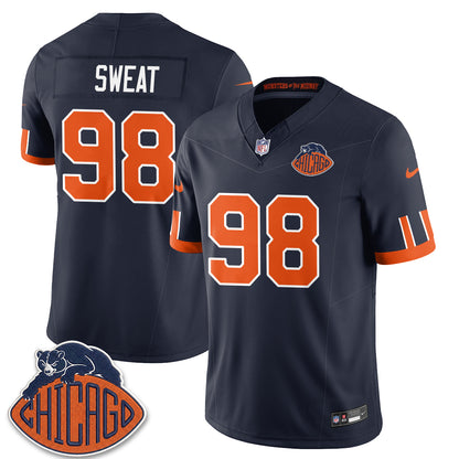 Chicago Bears 2026 Rivalries Vapor Jersey - Stitched