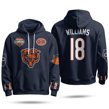 Chicago Bears 2026 Rivalries Hoodie - Stitched