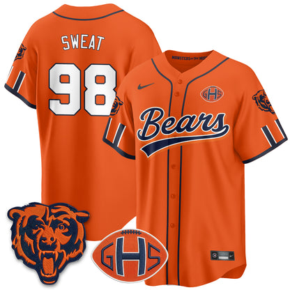 Chicago Bears 2026 Rivalries Baseball Vapor Jersey - Stitched