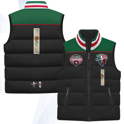 CHI Mexico Style Puffer Vest - Printed V2