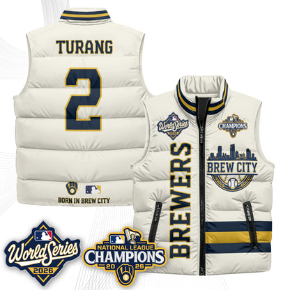 MIL 2026 NL Champions Puffer Vest - Printed
