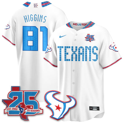 HOU 2026 Rivalries Baseball Vapor Jersey - Stitched