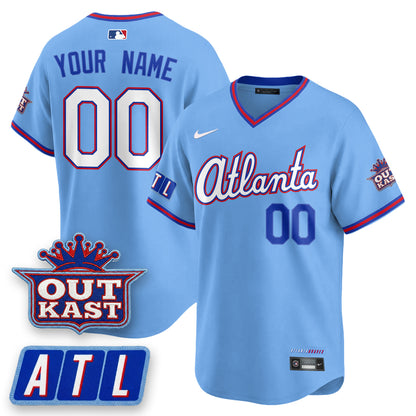 ATL 2026 City Connect x Outkast Patch Vapor Limited Custom Jersey - All Stitched