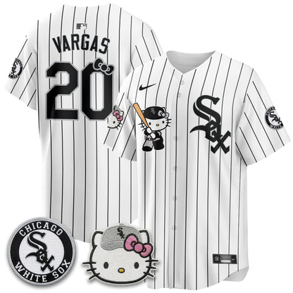 Chicago White Sox x Meow KT Vapor Jersey - Stitched