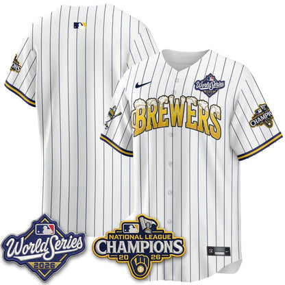 MIL "Pitcher & Pint" 2026 NL Champions Vapor Jersey - Stitched