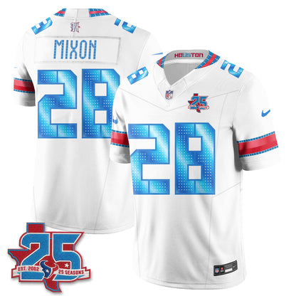 Houston Texans 2026 Rivalries Vapor Jersey - Stitched