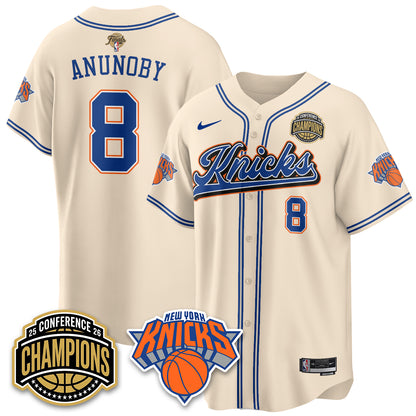 New York Knicks 2026 NBA Finals Vapor City Edition Jersey V2- Stitched
