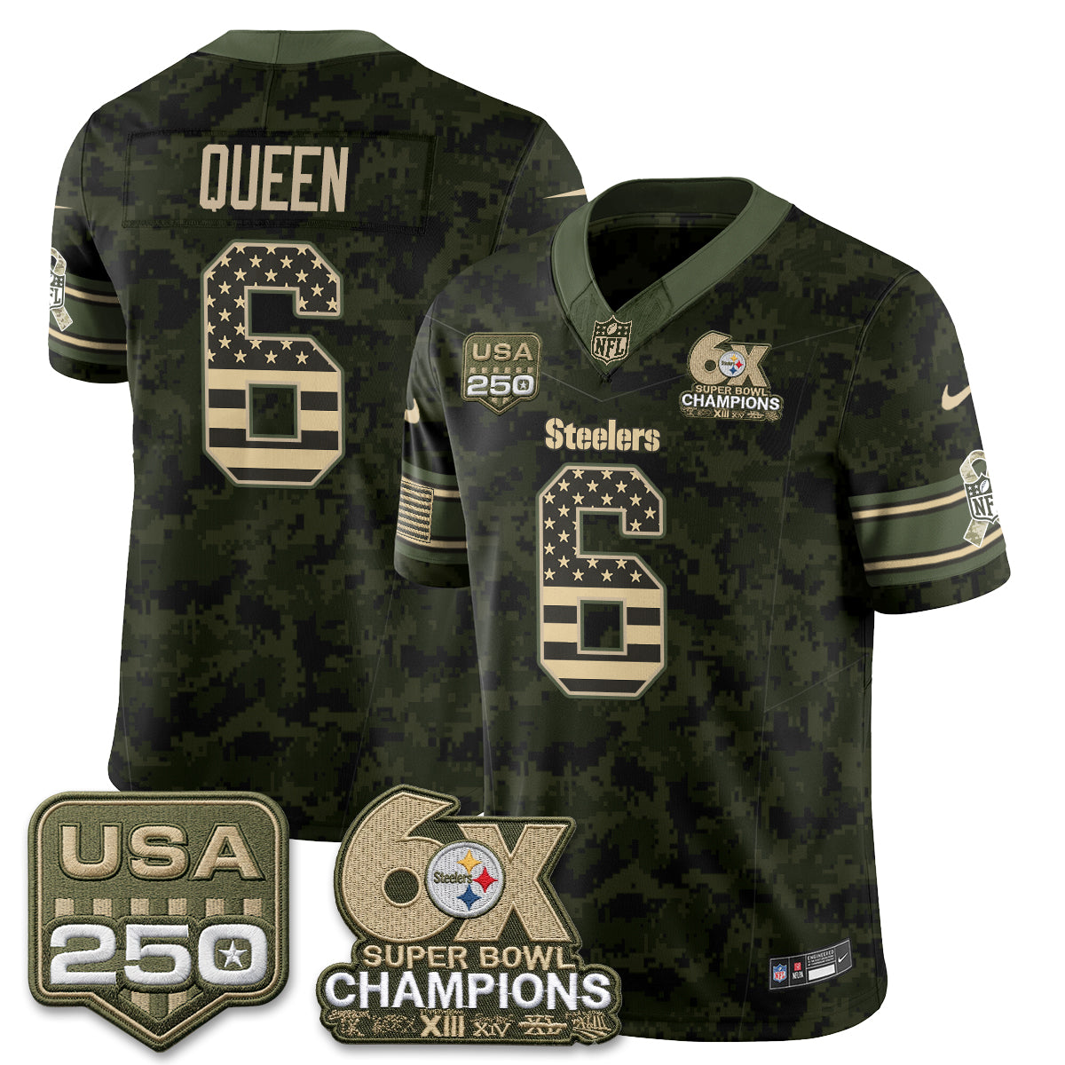 PIT 2026 Salute to Service Edition Vapor Jersey - Stitched